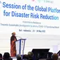 Deputi Sekretaris Jenderal PBB Amina Jane Mohammed dalam rangkaian acara Global Platform for Disaster Risk Reduction (GPDRR) 2022 memuji capaian vaksinasi COVID-19 di Indonesia di Bali Nusa Dua Convention Center (BNDCC), Kabupaten Badung, Provinsi Bali pada Rabu, 25 Mei 2022. (Dok Biro Pers Sekretariat Presiden RI/Kris)