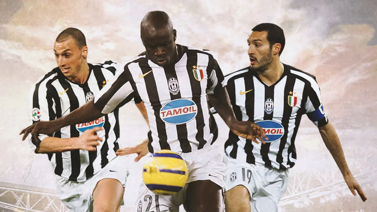 Juventus - Zlatan Ibrahimovic, Lilian Thuram, Gianluca Zambrotta