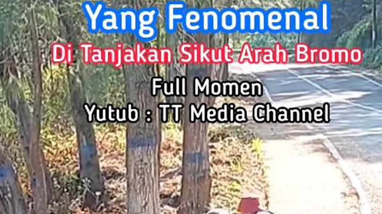 VIDEO: Horrornya Tanjakan Sikut Bromo, Banyak Pemotor Jungkir Balik