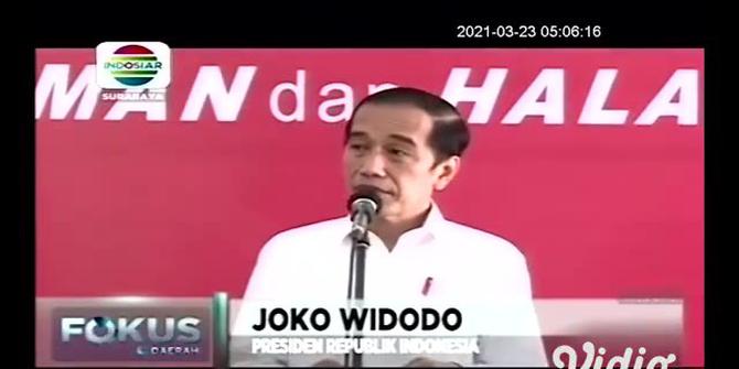 VIDEO: Jokowi Tinjau Vaksinasi Massal di Sidoarjo