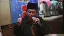 Dr. Kh. Marsyudi Shuhud saat memberikan paparan dalam diskusi polemik terkait Ribut-ribut Full Day School' di Warung Daun, Jakarta, Sabtu (17/6). (Liputan6.com/Faizal Fanani)