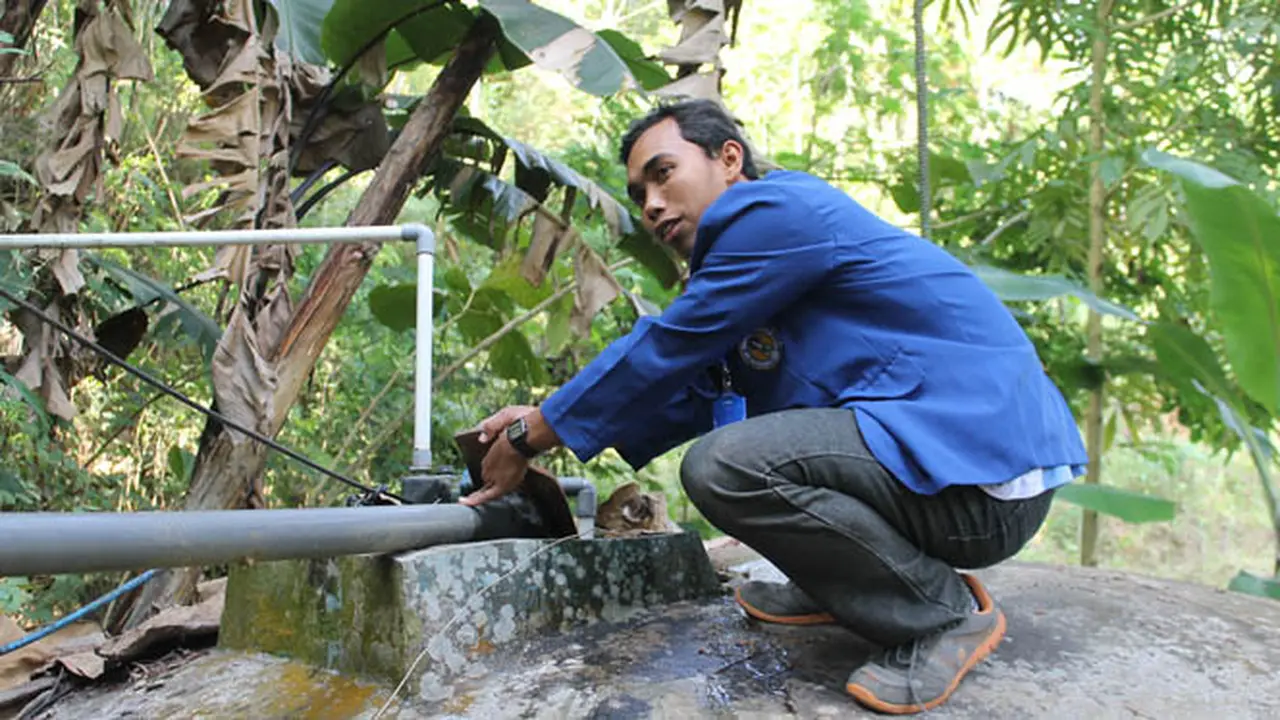  Suka Cita Warga Kalibuko II Terima Bantuan Air Bersih dari UMY 
