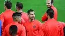 Atas permintaan Jose Mourinho, Manchester United mendatangkan pemain asal Armenia, Henrikh Mkhitaryan dari Borussia Dortmund. (EPA/Tolga Bozoglu)