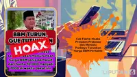 Cek Fakta: Tidak Benar Presiden Prabowo dan Menkeu Purbaya Sepakat Turunkan Harga Pertalite Jadi Rp 7 Ribu
