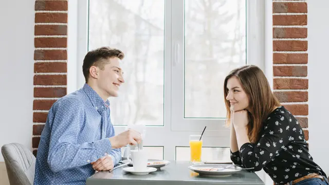 Couple Talking