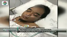 Brigadir Rizal Taufik, polisi korban pengeroyokan bandar narkoba di kawasan Jakarta Utara masih menjalani perawatan di rumah sakit.