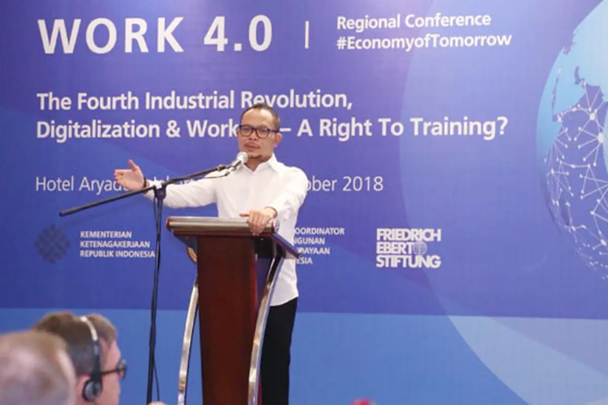 Menaker : Indonesia Siap Hadapi Era Revolusi Industri 4.0