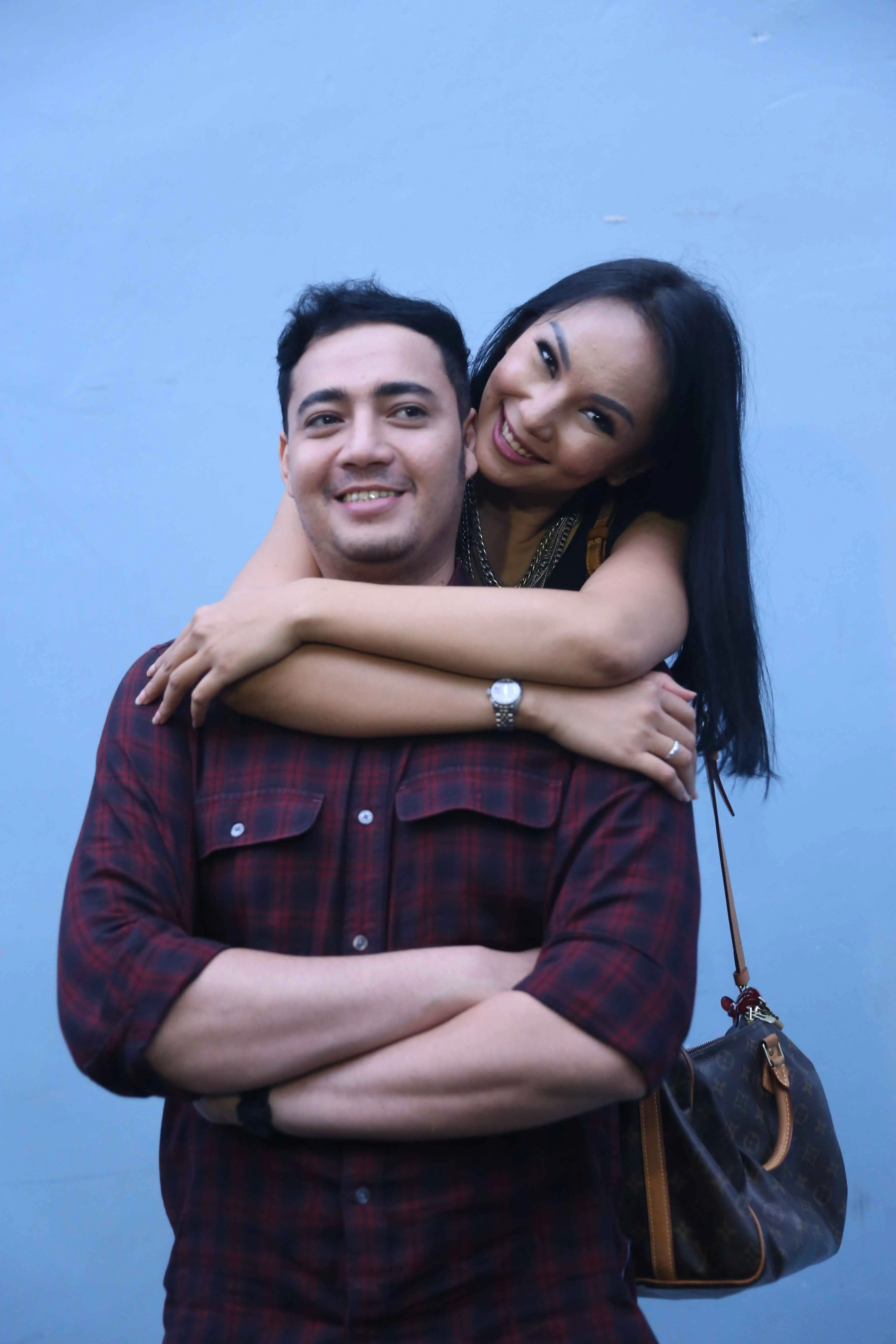 Kalina Oktarani dan Muhammad Hendrayanto.(Nurwahyunan/Bintang.com)