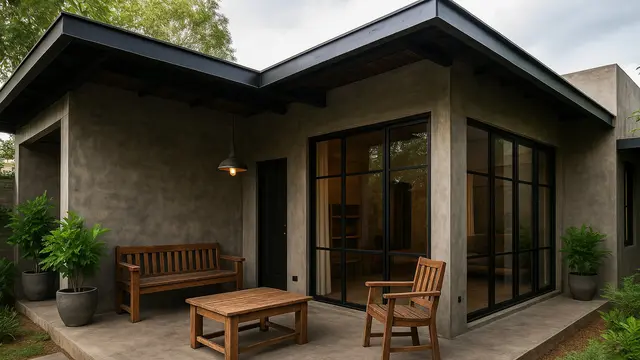 Model Teras Rumah Leter L Terbaru 2025