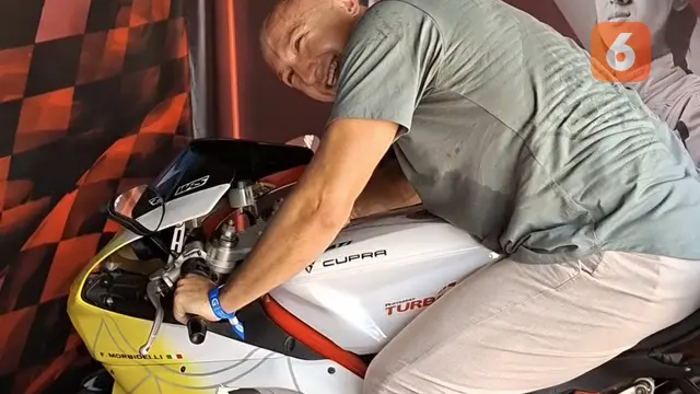 Simulator MotoGP di Sirkuit Mandalika