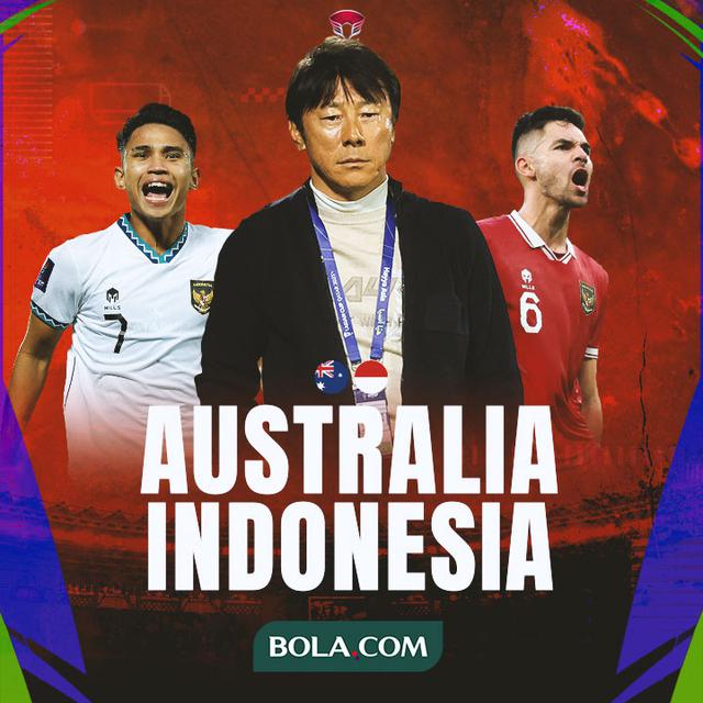 Piala Asia - Australia Vs Timnas Indonesia - Marcelino Ferdinan, Shin Tae-yong, Sandy Walsh