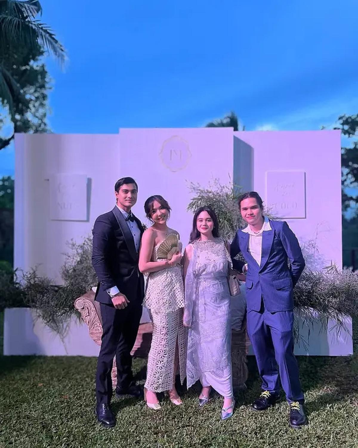 Ramai-ramai Go Public, Adu Gaya Couple Artis Beda Usia di Pernikahan Luna Maya &amp; Maxime Bouttier