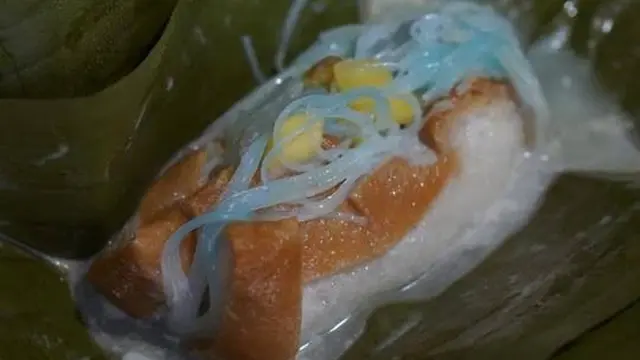 Kopyor Roti menu khas Banyuwangi untuk takjil berbuka puasa (Istimewa)