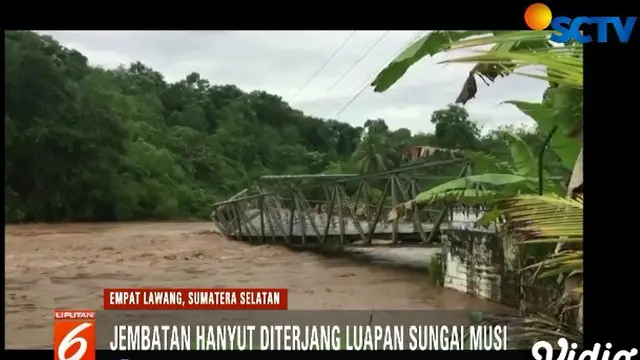 Jembatan ini merupakan satu-satunya akses yang menghubungkan Kecamatan Ulu Musi dan Kecamatan Paiker.