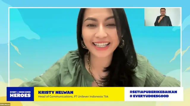 Head of Communication PT Unilever Indonesia Tbk, Kristy Nelwan