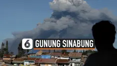 thumbnail sinabung meletus lagi