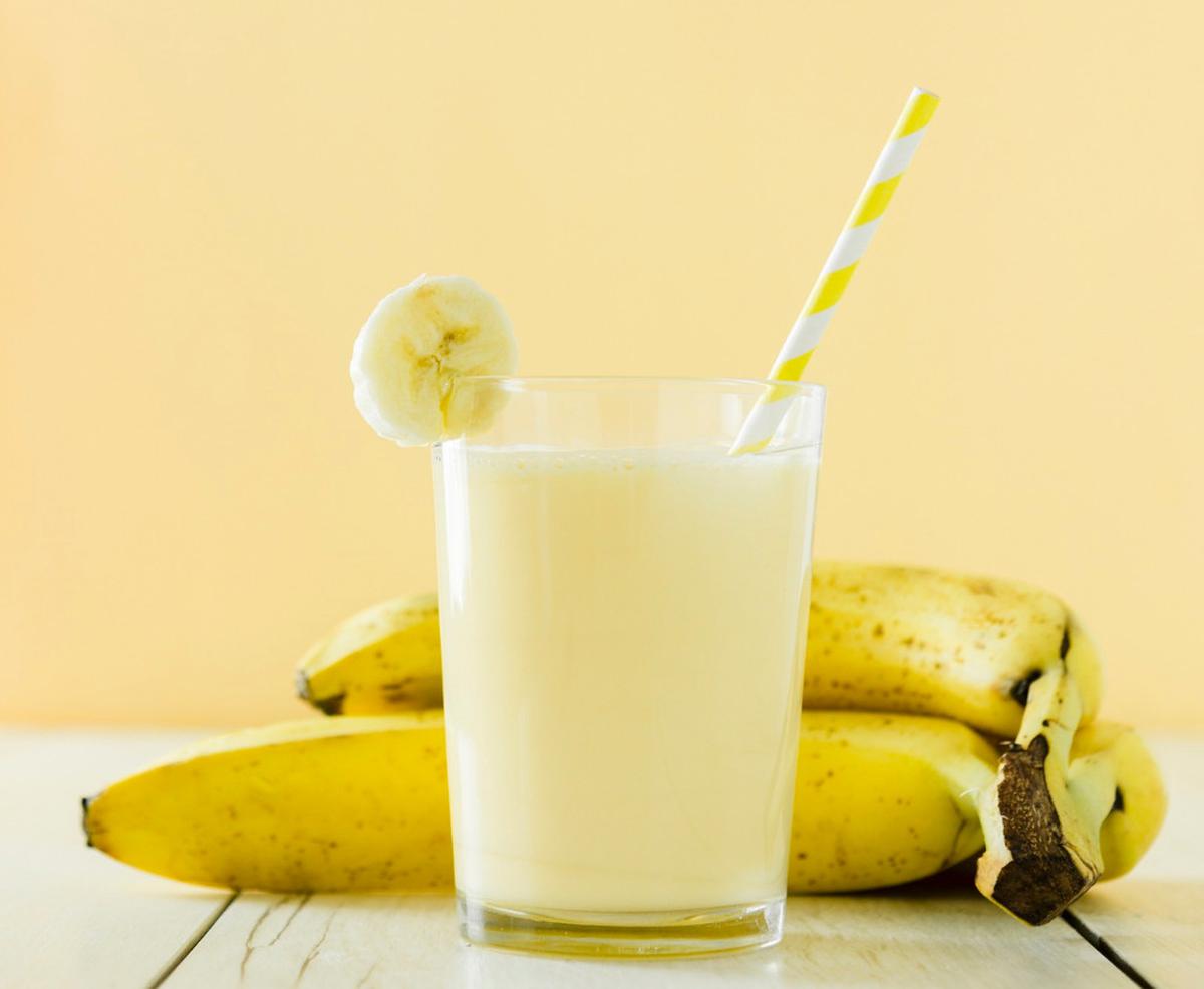 Ilustrasi Jus Pisang