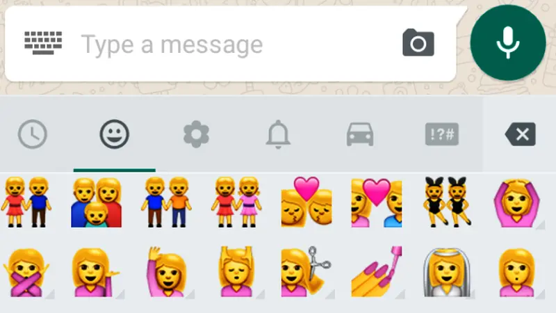 Emoji LGBT di WhatsApp