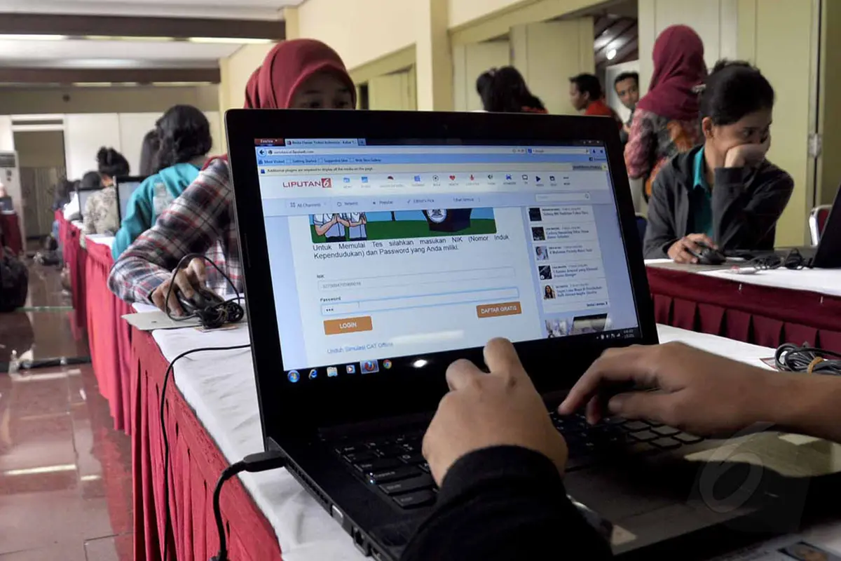 Sistem Tes Seleksi CPNS Berbasis On-line, Disimulasikan