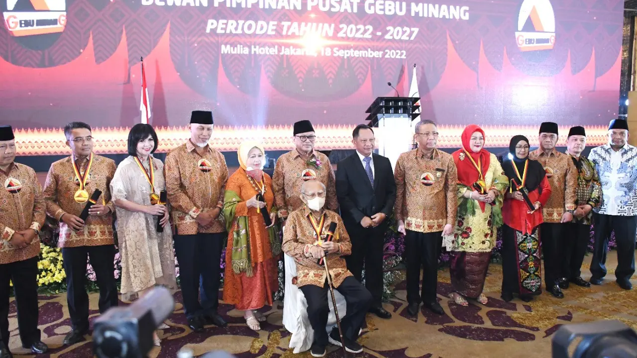 Pengukuhan Gebu Minang (Istimewa)