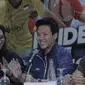 Pebulutangkis Indonesia, Liliyana Natsir, memberikan keterangan saat jumpa pers di hotel Sultan, Jakarta, Senin, (2/7/2018). Blibli Indonesia Open 2018 akan berlangsung pada 3-8 Juli 2018 di Istora Senayan, Jakarta. (Bola.com/M Iqbal Ichsan)