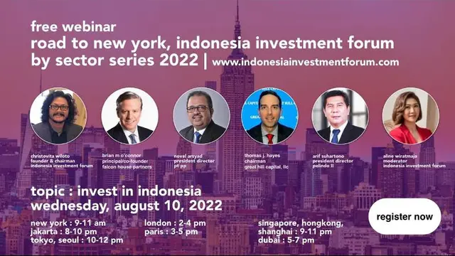 Road To New York, Bahas Kebutuhan Investasi  dari 16 Sektor Industri