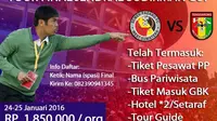 Paket Wisata 1,8 Juta Ramaikan Awayday Pendukung Semen Padang