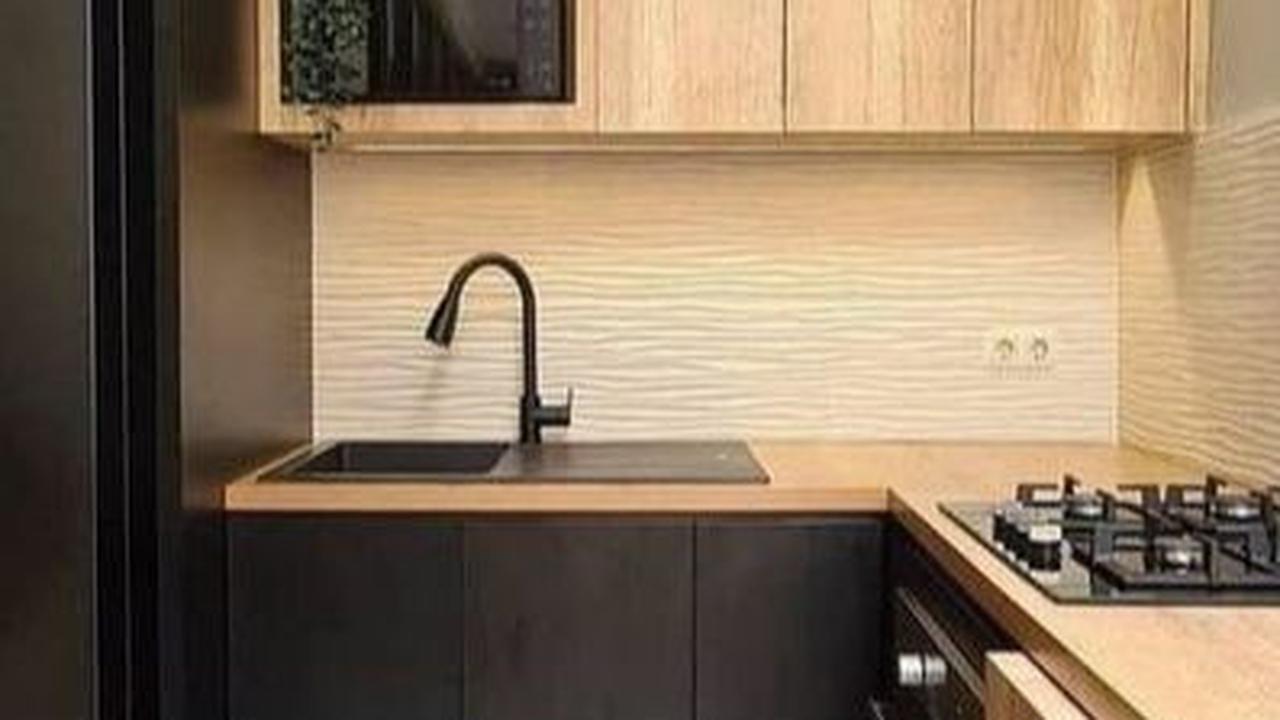 Kitchen Set Japandi Serba Hitam