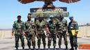 Citzen6, Lebanon: Satgas Batalyon Mekanis Kontingen Garuda XXIII-E/UNIFIL atau Indonesian Battalion (Indobatt) menerima Tim Inspeksi UNIFIL berjumlah tiga orang, dipimpin oleh Captain Tahiru Issah. (Pengirim: Badarudin Bakri)