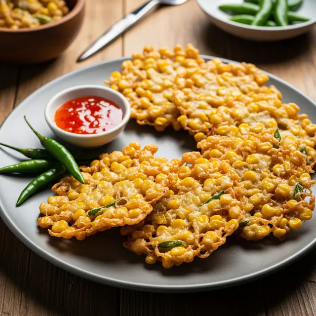 Trik Bakwan Jagung tetap Crispy (Image by Gemini AI)