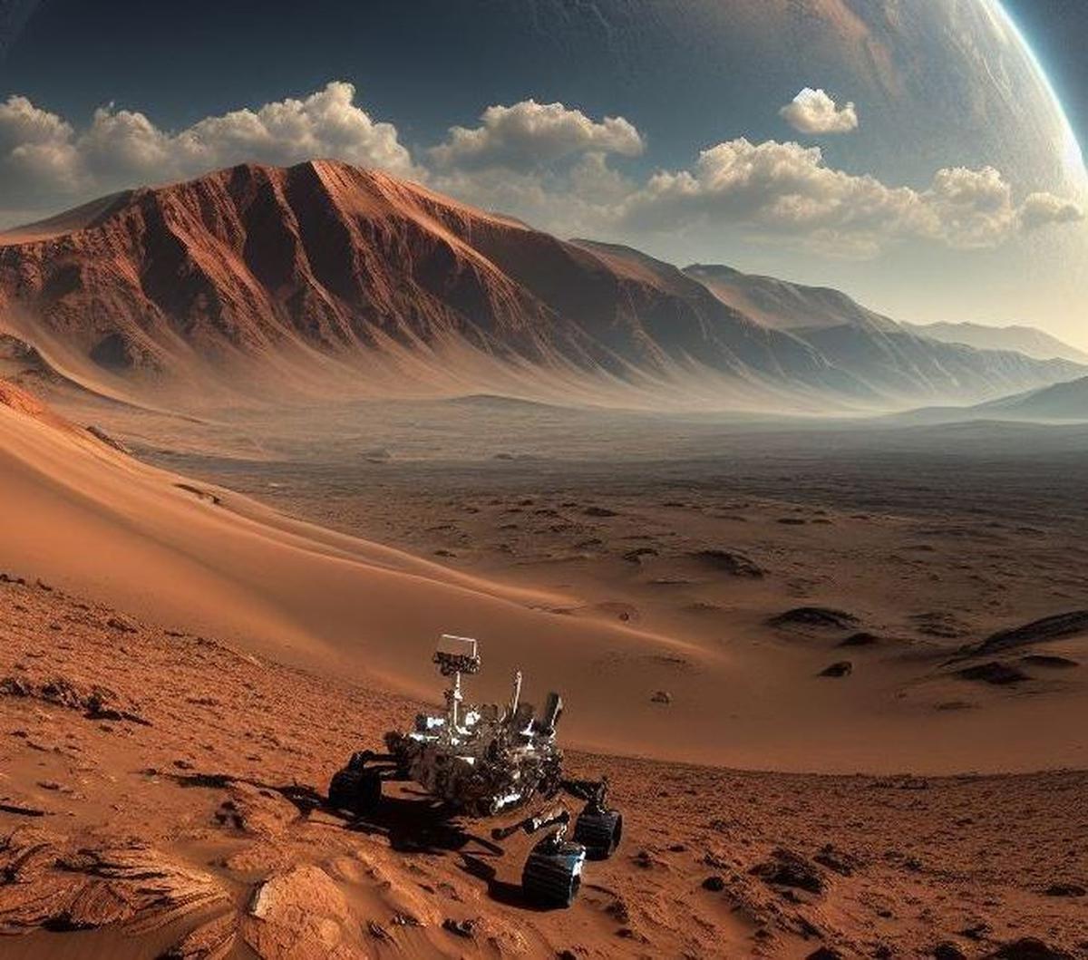 Melihat perbedaan atmosfer antara Bumi dan Mars yang memiliki atmosfer lebih tipis dapat diantisipasi bahwa suara akan merambat lebih lambat di Mars jika atmosfernya cukup tebal untuk membawa suara dalam jarak yang cukup jauh.