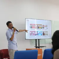 Liputan6.com Connect hadir di&nbsp;Universitas Paramadina./copyright KLY