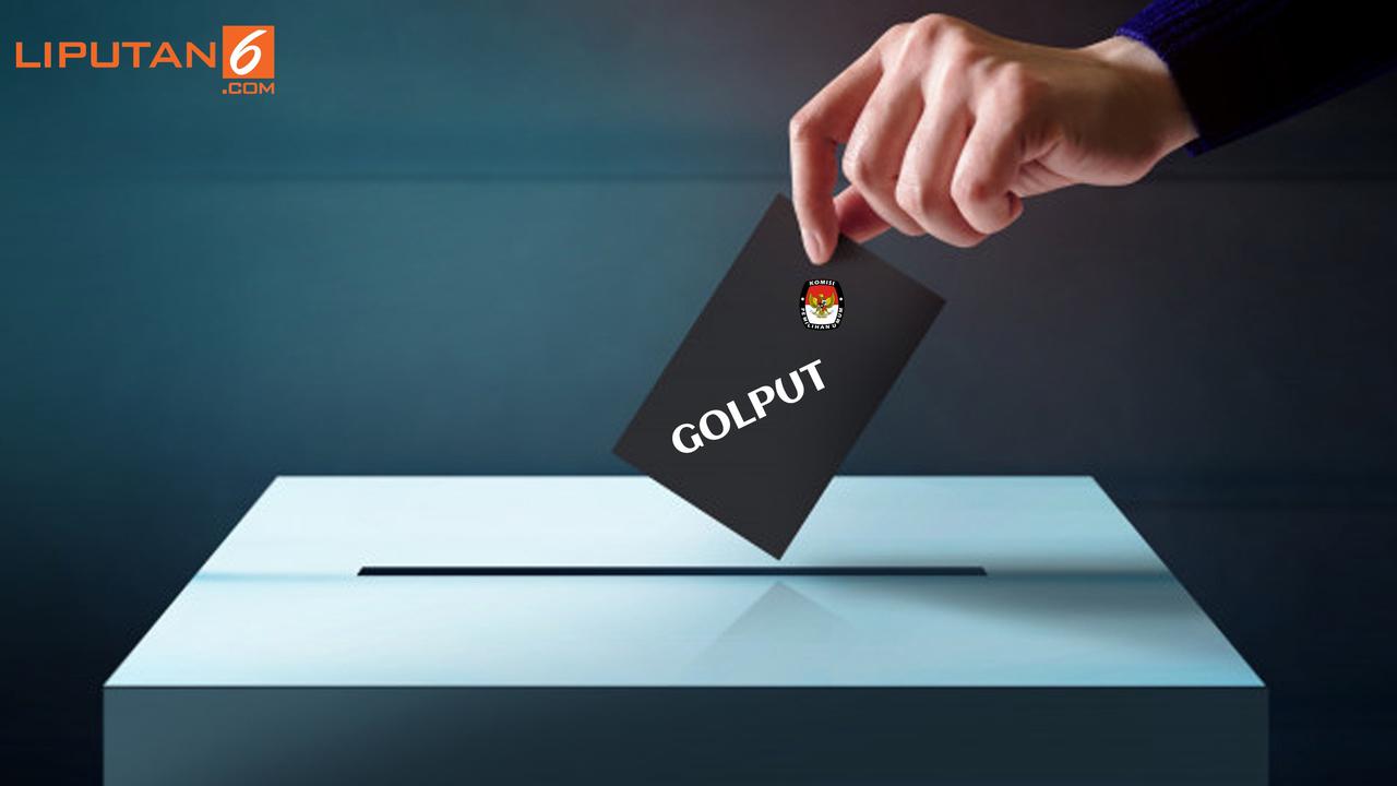 Banner Infografis Ancaman Golput dalam Pilpres 2019