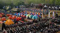 Ribuan bikers Borneo kemping bareng dalam acara Suryanation Ridescape. (ist)