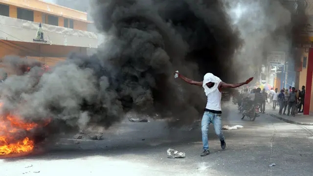 Protes Haiti