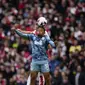 Aston Villa berhasil mencuri dua gol lewat aksi Leon Bailey (84') dan Ollie Watkins (87') di menit-menit akhir. (AP Photo/Kirsty Wigglesworth)
