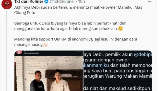 Food Vlogger Kena Blacklist Usai Ulasannya yang Dianggap Menghina Warung Rawon, Berujung Permintaan Maaf.