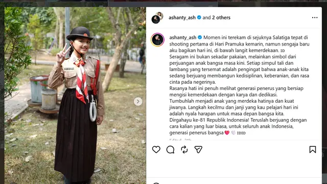 Arsy anak Ashanty (instagram.com/ashanty_ash)