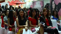 Suasana audisi Miss Celebrity Indonesia 2015 di Medan, Sumatera Utara. (Foto: Reza Perdana/Liputan6.com)