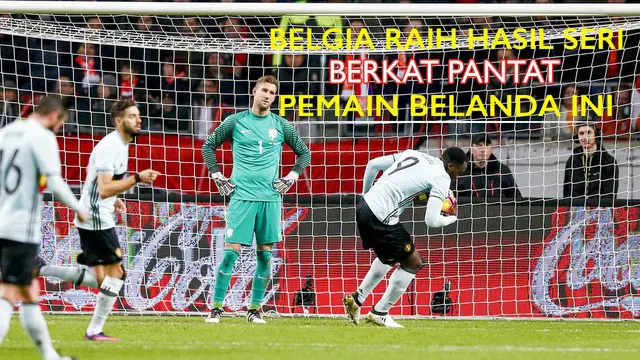 Belgia Raih Hasil Seri Dibantu Pantat Pemain Belanda Ini