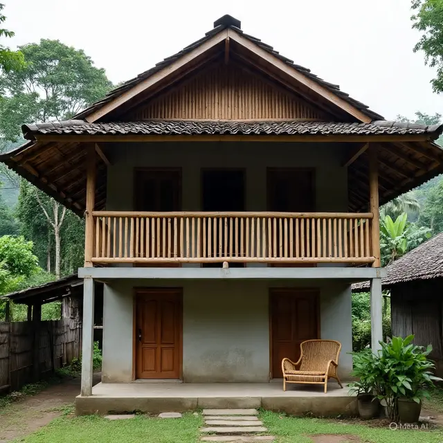 Gambar Rumah Sederhana Ukuran 6x9 2 Lantai