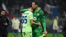 Barcelona pun harus menelan pil pahit dan harus mengalihkan fokus ke persaingan domestik. (PIERO CRUCIATTI/AFP)