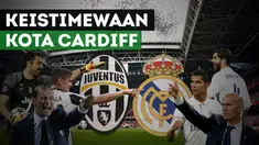 Berita video tetang keistimewaan Kota Cardiff dan mitos mengenai keuntungan tim yang menjadi tuan rumah di Millennium Stadium.