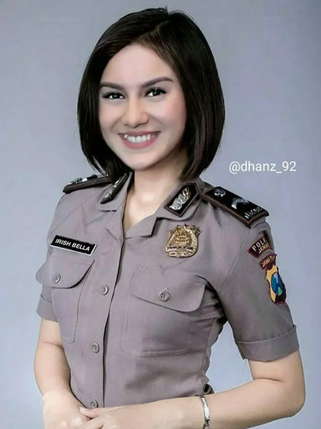 Begini Jadinya Kalau 6 Seleb Wanita Indonesia Jadi Polisi, Bikin Berdebar