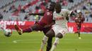 Dayot Upamecano. Bek tengah berusia 22 tahun ini didatangkan Bayern Munchen dari RB Leipzig senilai 42,5 juta euro. Ia selalu diturunkan pelatih Julian Nagelsmann di tiga laga awal Liga Jerman musim ini. (Foto: AP/Matthias Schrader)