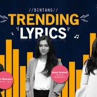 Simak Bintang Trending Lyrics pekan ini dengan penyanyi cantik seperti Raisa dan Isyana Sarasvati. (Desain: Muhammad Iqbal Nurfajri/Bintang.com)