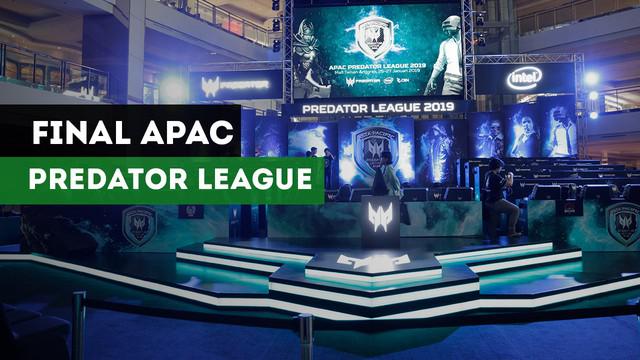Berita Video Final Asia Pacific Predator League 2019 Dimulai