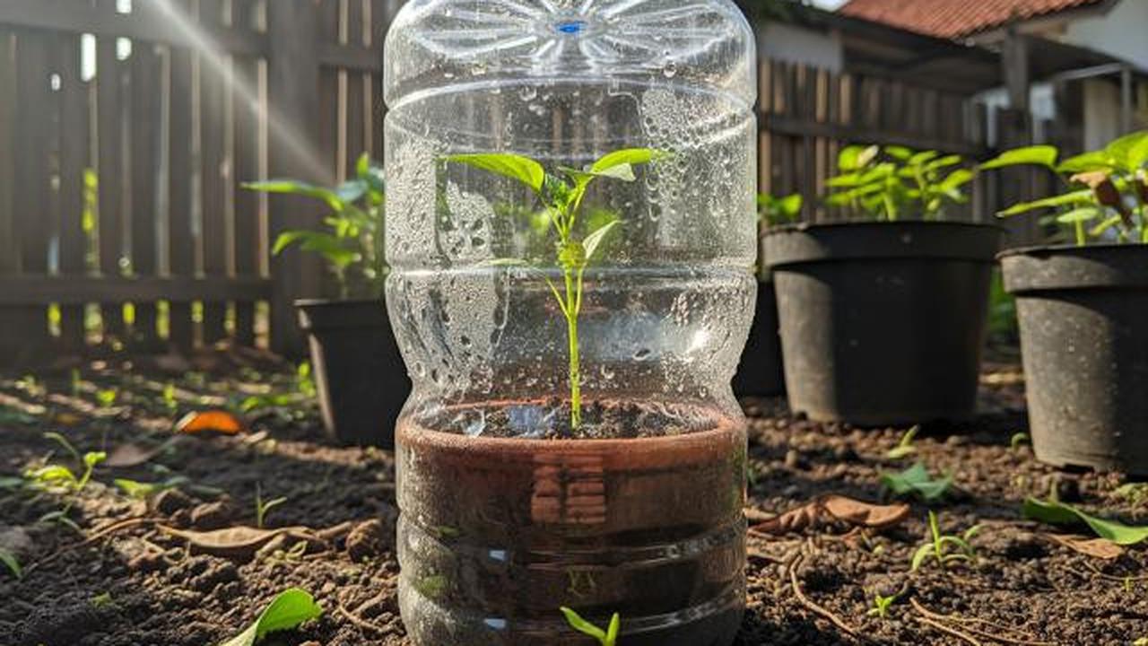 Rumah Kaca Individual dari Wadah Plastik/Kebun Mini Ala Rumah Kaca Low Budget (Sumber: gemini.com)