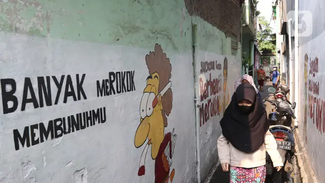 Kampung Kawasan Tanpa Rokok di Matraman