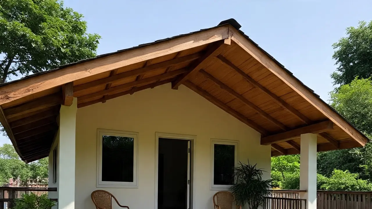 Rumah Sederhana yang Cantik Ada Terasnya